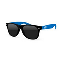 Two tone Kids Retro Sunglasses with Arm Imprint